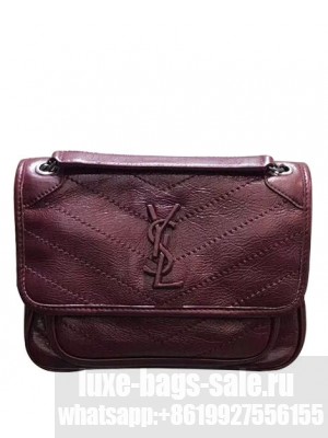 Saint Laurent Baby Niki Chain Bag 5330370 Mauve