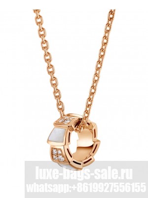 Bvlgari Serpenti Viper Necklace Golden