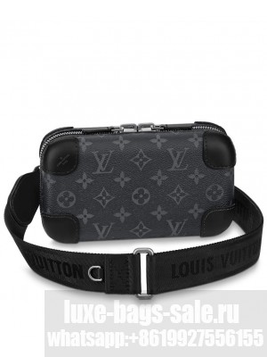 Louis Vuitton Horizon Clutch M45579 Black