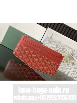 Goyard Insert Louise Wallet Red