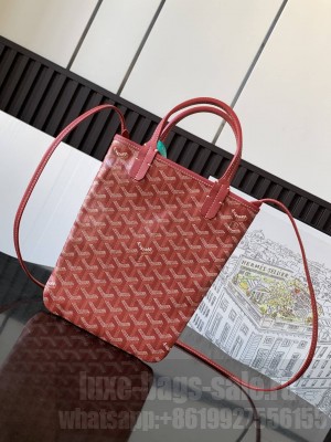 Goyard Poitiers Bag Red