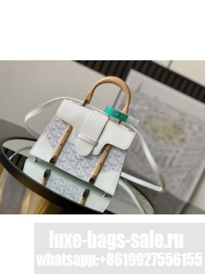 Goyard Saïgon Structuré Mini Bag White