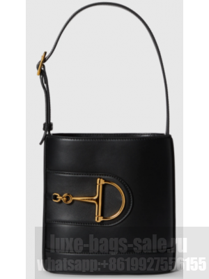 GUCCI 73 MINI BUCKET BAG 833665 Black