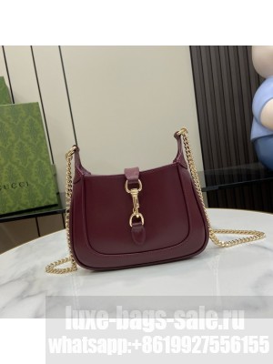 GUCCI JACKIE NOTTE MINI BAG 782889 Rosso Ancora