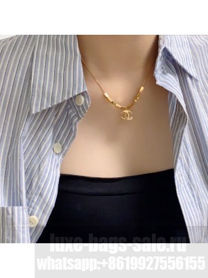 CHANEL Necklace ABA453