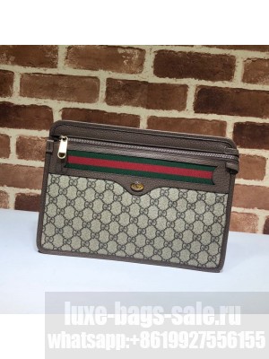 Gucci GG Canvas Web Zip Pouch 597619 2019 Collection