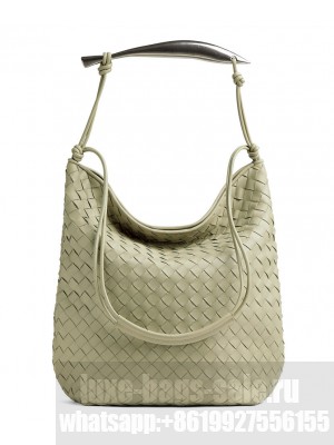 Bottega Veneta Sardine Hobo Green