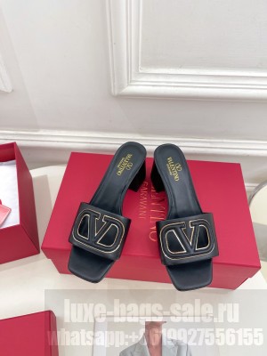 VALENTINO VLOGO SIGNATURE SLIDE SANDAL IN CALFSKIN 60MM 08 2025