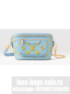 Louis Vuitton Mini Bumbag M83694 Baby Blue