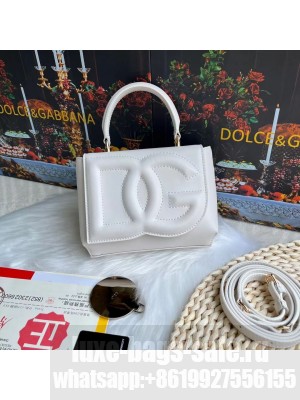 Dolce & Gabbana leather bag G6002 white