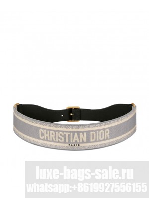 Christian Dior Belt B0001 Gray