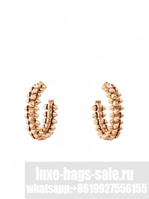 Cartier Women's Clash De Cartier Earrings Small Model Red