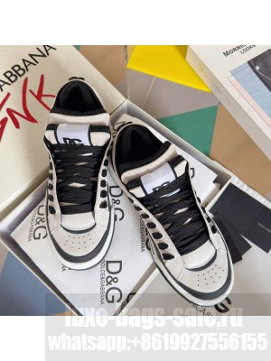 Dolce & Gabbana Suede New Roma sneakers Black