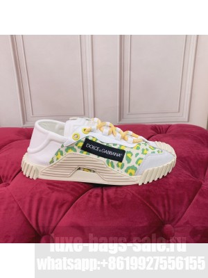 DOLCE & GABBANA NS1 SLIP ON SNEAKERS IN MIXED MATERIALS 2022 023