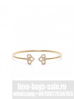 Tiffany Women's Wire Bangle Golden