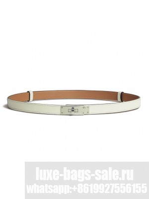 Hermes Kelly 20 Belt White