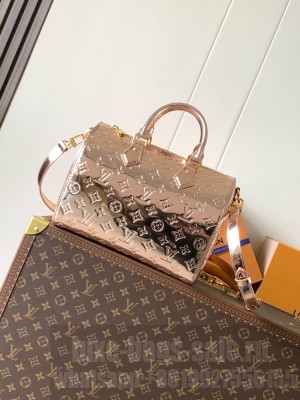 Louis Vuitton Speedy Bandouliere 30 M26497 rose gold
