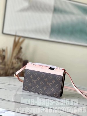 Louis Vuitton LV Book Chain Wallet M81830 pink