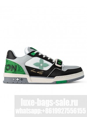Louis Vuitton Unisex LV Trainer Sneaker 1AC50H Green