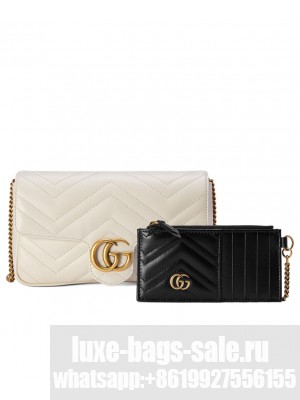 Gucci GG Marmont Mini Bag 751526 Cream