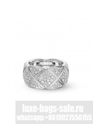 Chanel Coco Crush Ring Silver