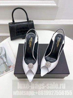 Saint Laurent 10cm Patent Leather Sandals 2022 Collection 016