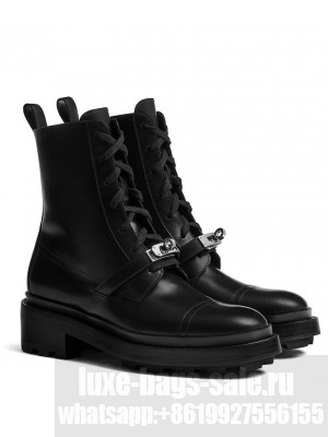 Hermes Women's Fiacre Ankle Boot Black