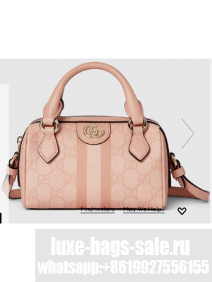 GUCCI OPHIDIA GG SUPER MINI BAG 781490 Dusty pink