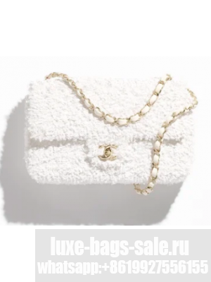Chanel FLAP BAG AS4561 white