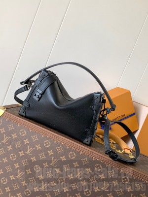 Louis Vuitton Side Trunk MM M25160 black&Black hardware