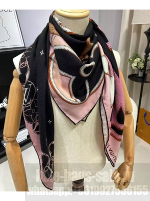 Louis Vuitton Women's LV Duality Scarf Pink