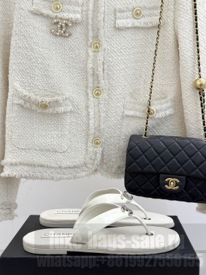 Chanel Flat Slide Thong Sandals 2025 01