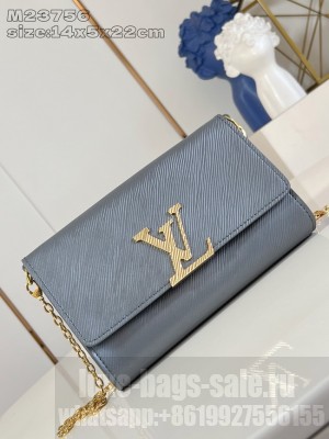 Louis Vuitton Pochette Louise M23756 dark gray