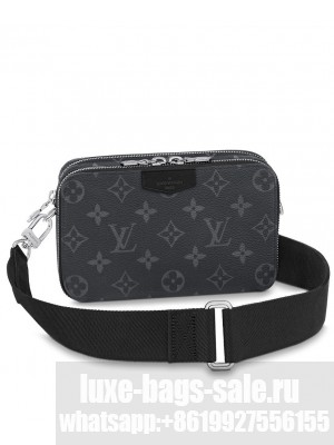 Louis Vuitton Alpha Wearable Wallet M80741 Black