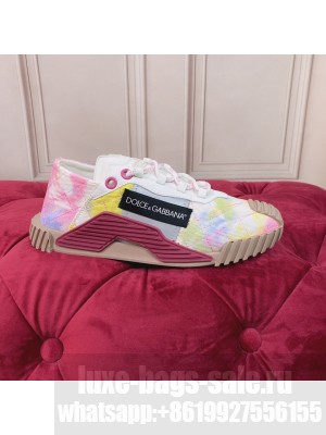 DOLCE & GABBANA NS1 SLIP ON SNEAKERS IN MIXED MATERIALS 2022 014