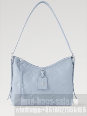 Louis Vuitton NEW CarryAll PM M46673 Blue Washed