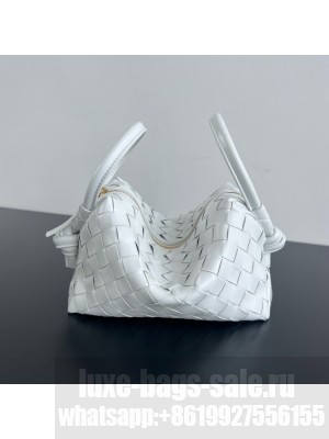 Bottega Veneta Loop Top Handle 796615 white