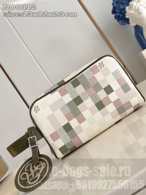 Louis Vuitton Locker Dopp Kit N00151 Dark green