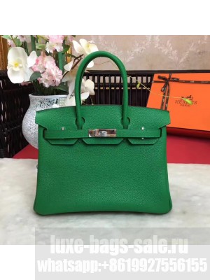 HERMES ROUGE GRENADE  BIRKIN BAG 2017 CLASSIC STYLE TOGO CALFSKIN 10
