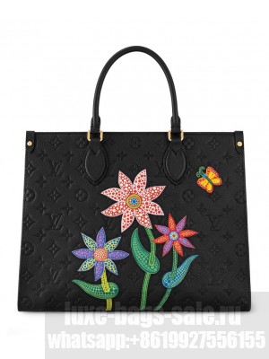 Louis Vuitton LV x YK OnTheGo MM M46416 Black