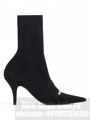 Balenciaga Women's Knife 2.0 80MM Short Boots Black