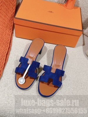 Hermes Heel 5cm Oasis Slipper Sandals 09
