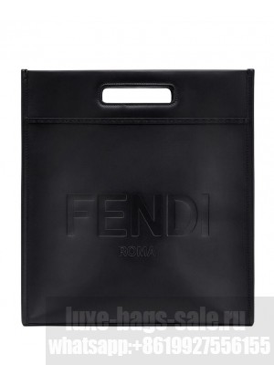 Fendi Shopping Bag 7VA481 Black
