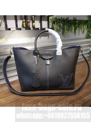 Louis Vuitton Pernelle 31cm Bag Taurillon Leather Canvas Fall/Winter 2017 Collection M54778, Noir
