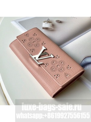 Louis Vuitton Capucines Wallet M62556 Pink
