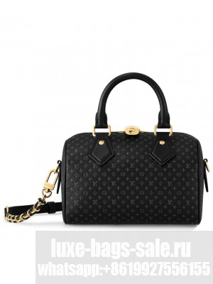 Louis Vuitton Speedy Bandouliere 20 M22595 Black