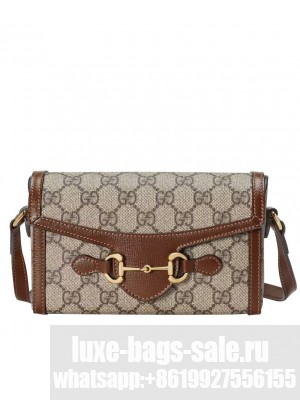 Gucci Horsebit 1955 Mini Bag 699296 Brown
