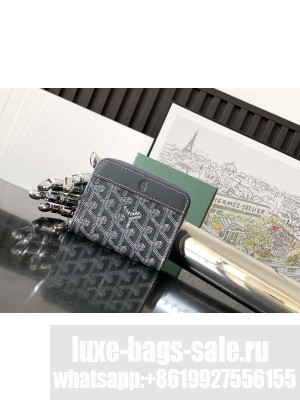 Goyard Matignon Mini Wallet Grey