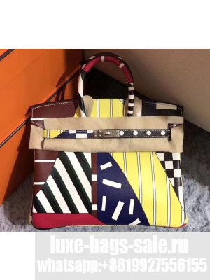 Hermes Birkin 25 Bag in Summer Day Swift Leather