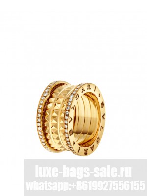Bvlgari Ring B . ZERO 1 Golden